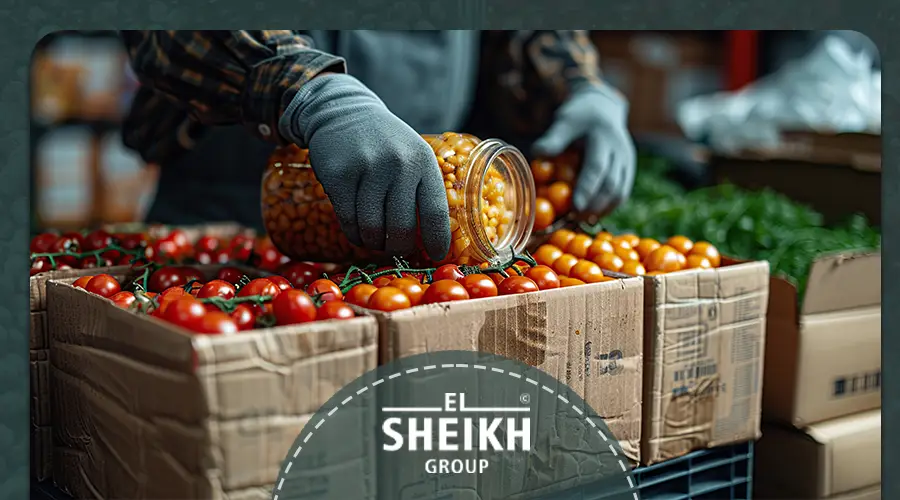 Preservation of vegetables and fruits in Egypt